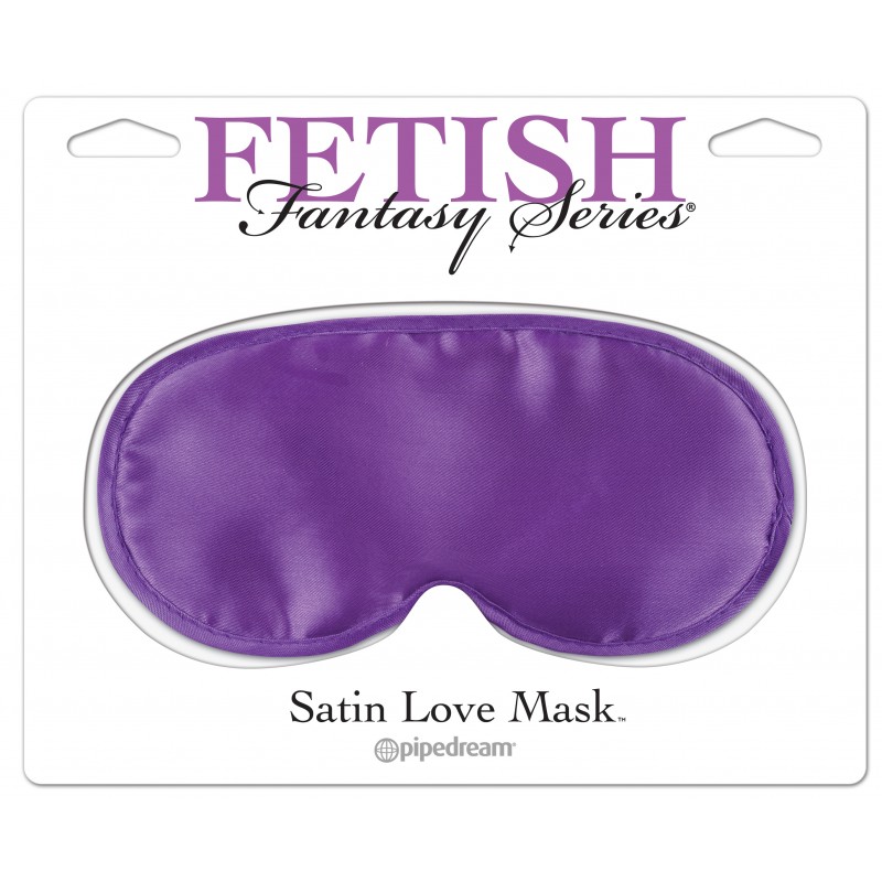 Fetish Fantasy Series Satin Love Mask –  Purple